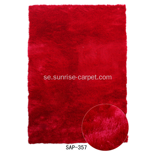 Modern Area Carpet Silk Shaggy Mattor